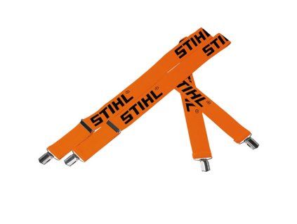 Šle s kovovými sponami STIHL (oranžové)