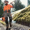 Pracovní kalhoty do pasu STIHL FUNCTION ERGO (zelená/oranžová) STIHL