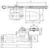 hydraulicky zvedak brano k124 nakres